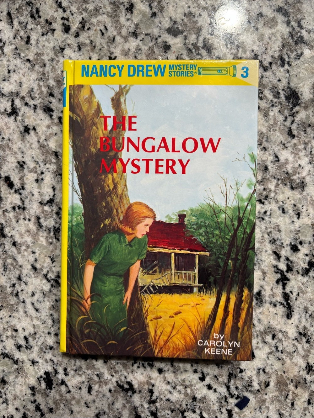Nancy Drew The Bungalow Mystery Hardcover - Yellow Trim Cover